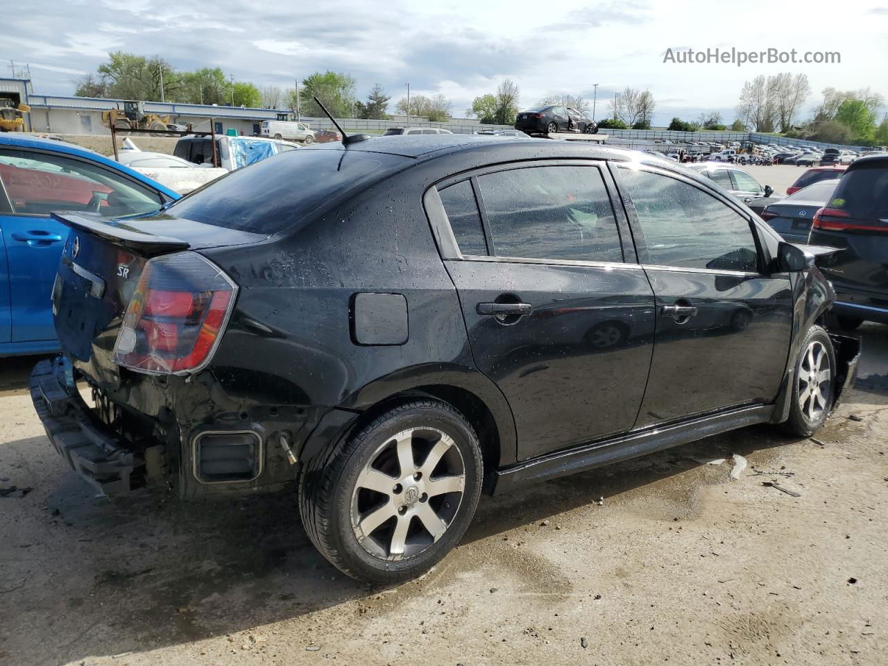 2012 Nissan Sentra 2.0 Black vin: 3N1AB6AP0CL723905