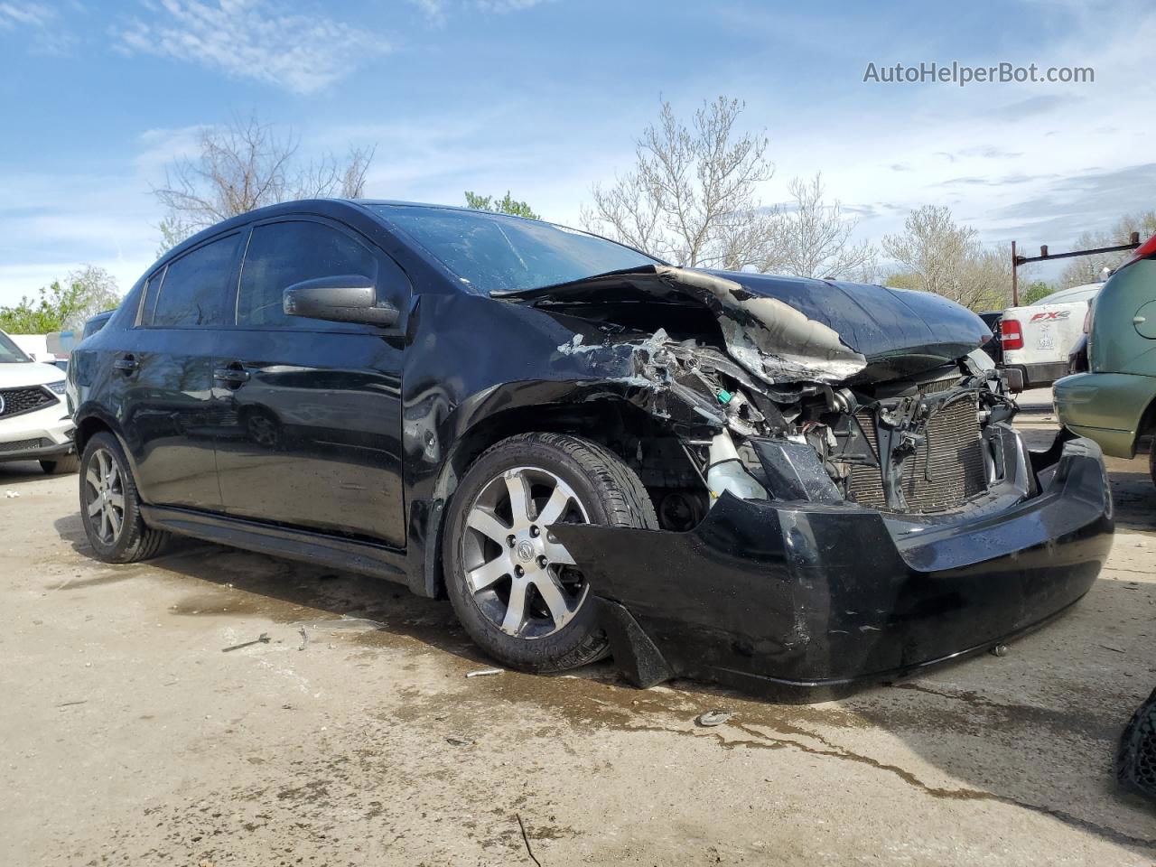 2012 Nissan Sentra 2.0 Black vin: 3N1AB6AP0CL723905