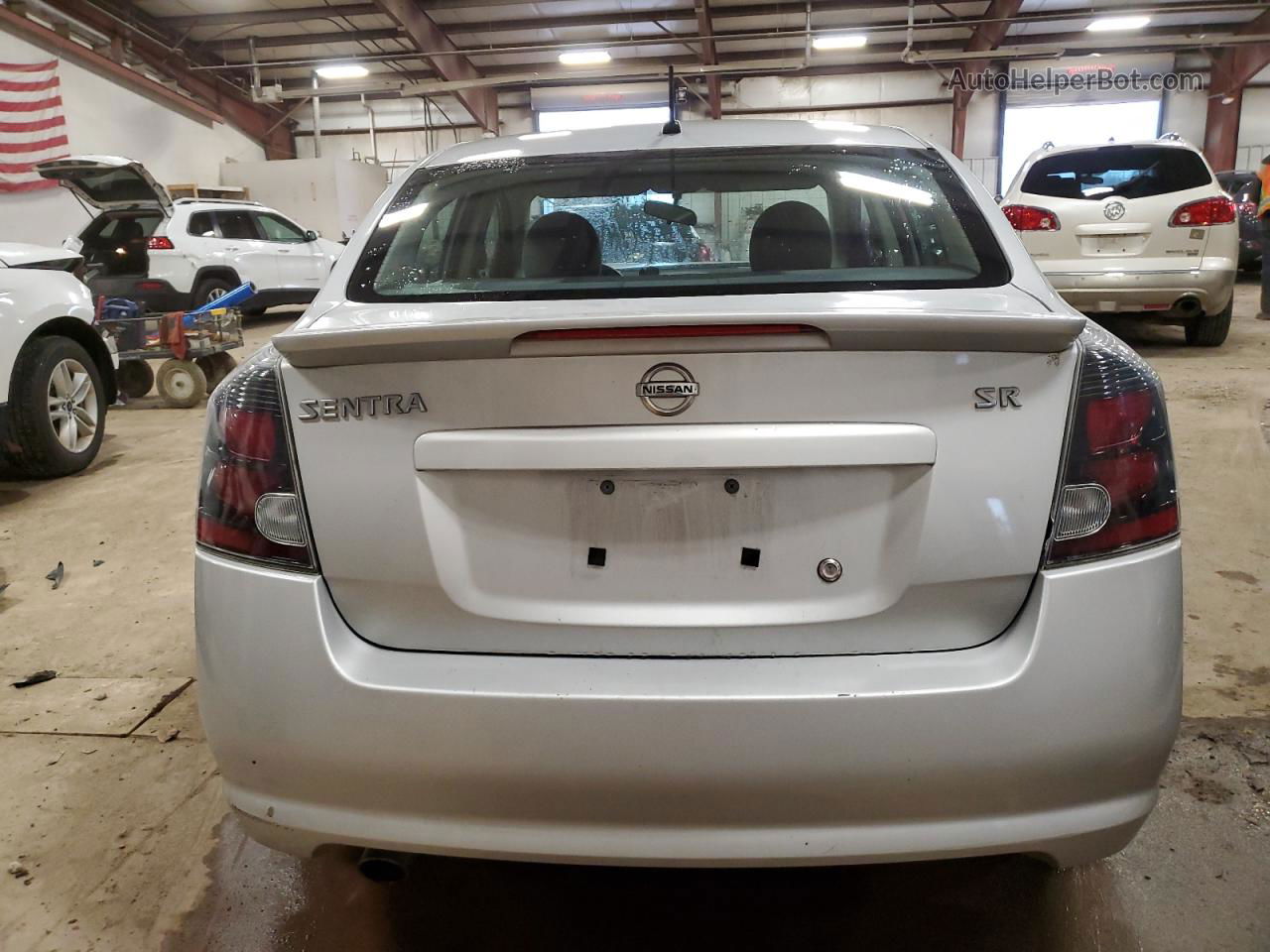 2012 Nissan Sentra 2.0 Серебряный vin: 3N1AB6AP0CL731339