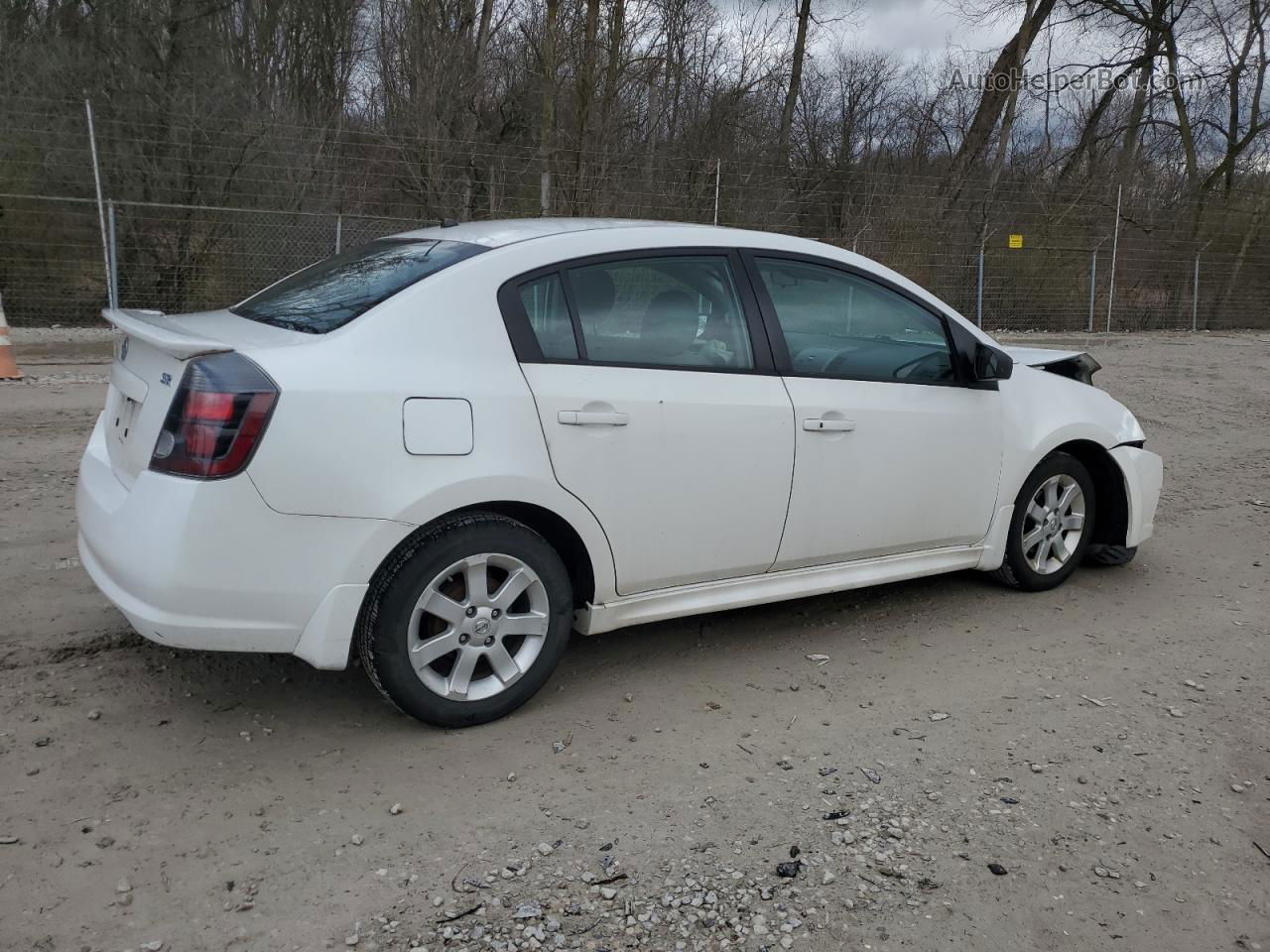 2012 Nissan Sentra 2.0 White vin: 3N1AB6AP0CL734094