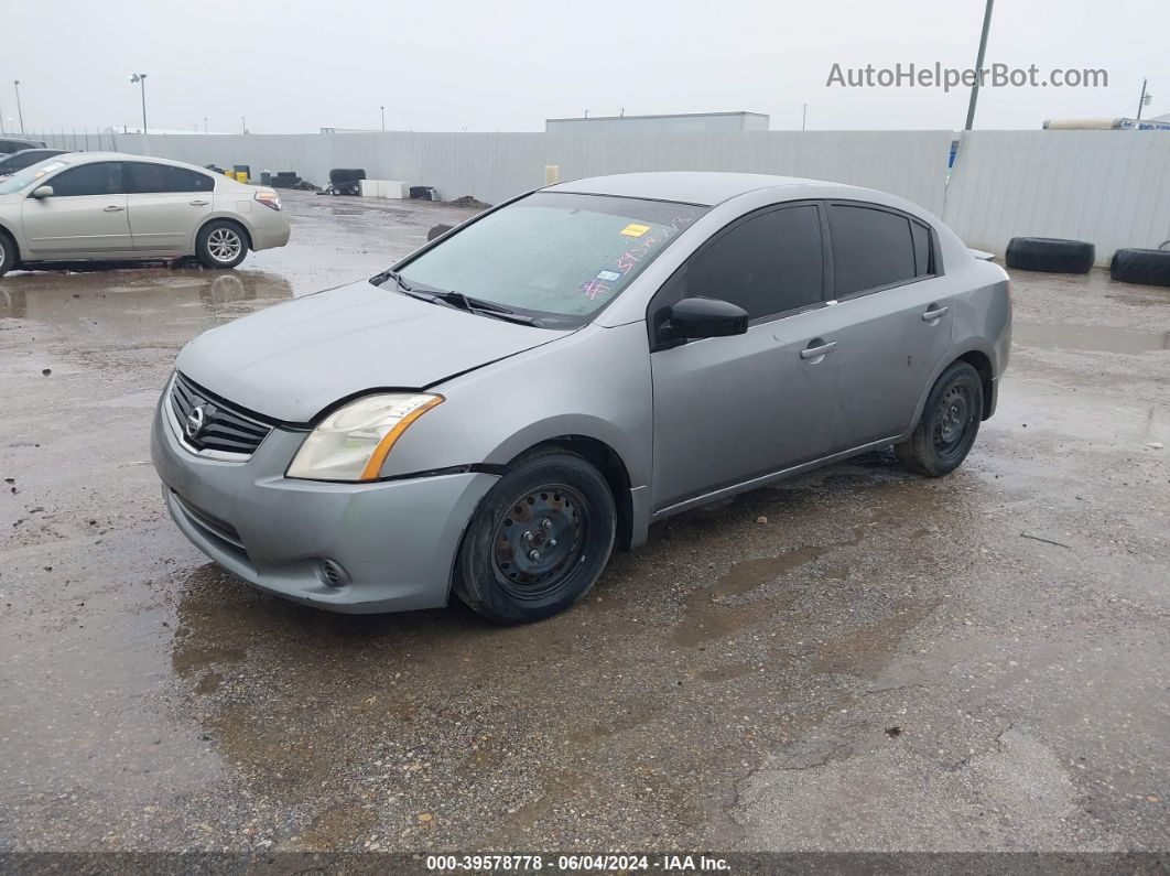 2012 Nissan Sentra 2.0 Gray vin: 3N1AB6AP0CL768195