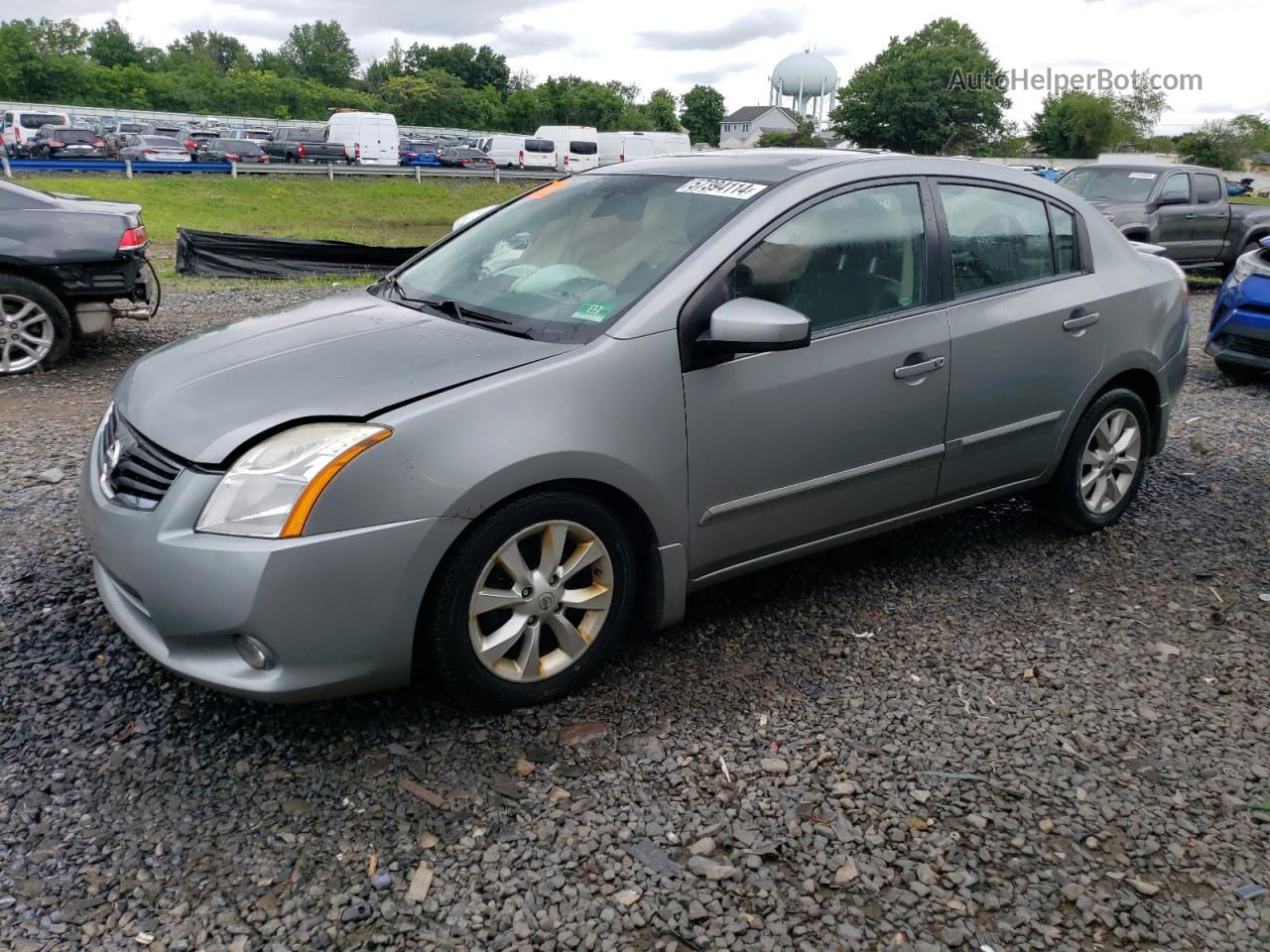 2012 Nissan Sentra 2.0 Серый vin: 3N1AB6AP0CL770786