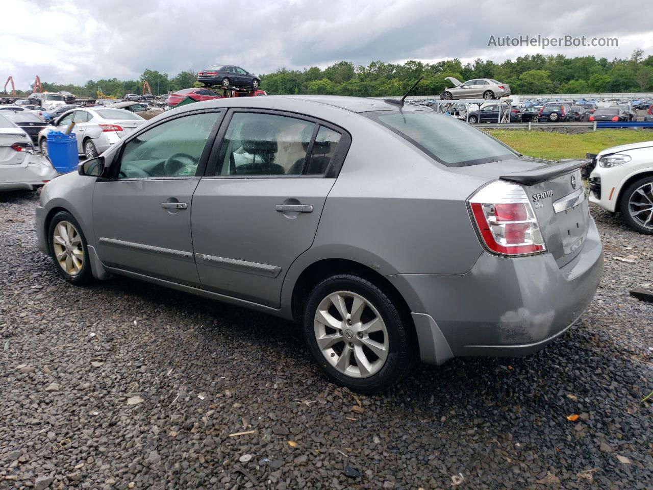 2012 Nissan Sentra 2.0 Серый vin: 3N1AB6AP0CL770786