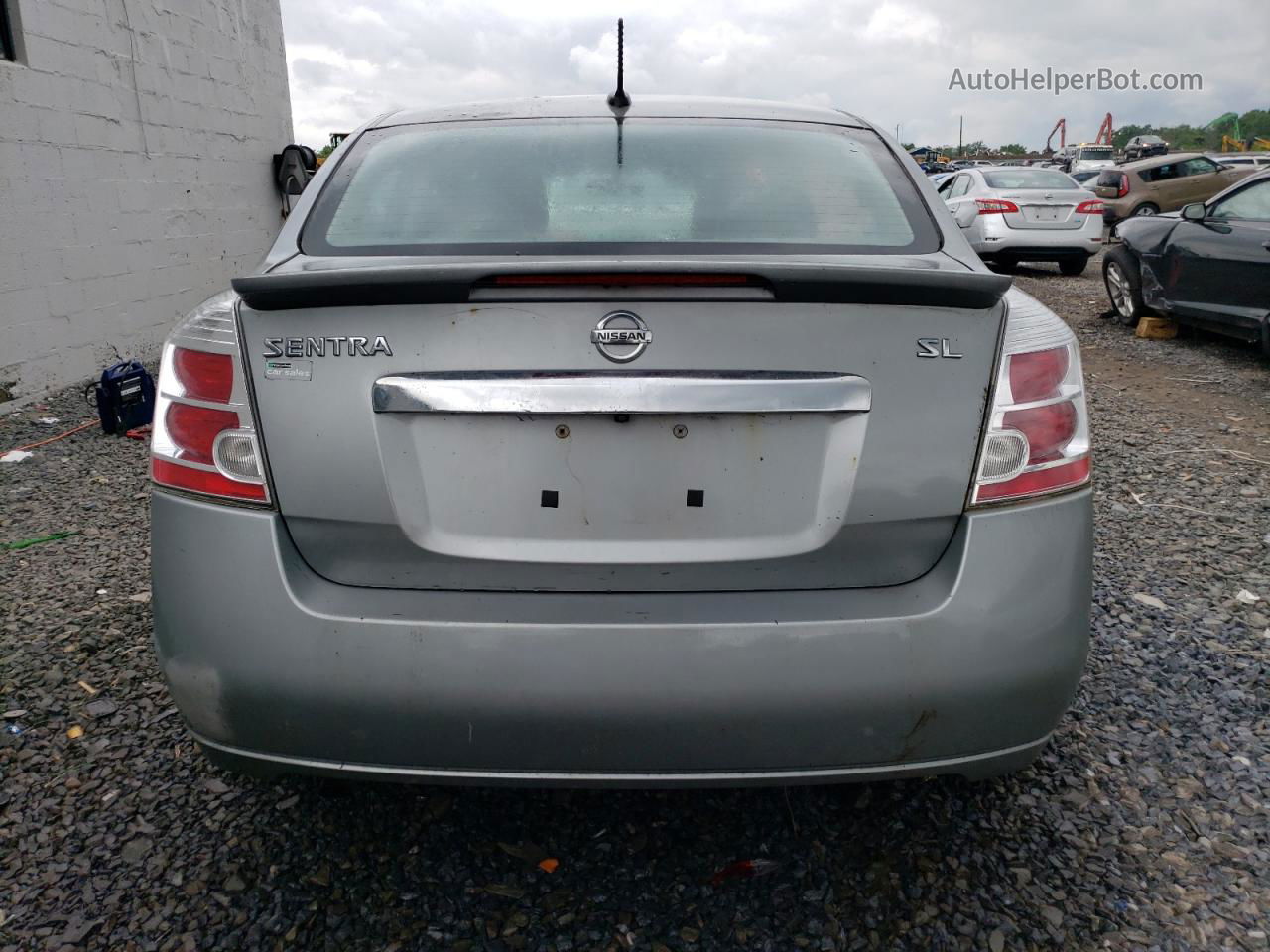 2012 Nissan Sentra 2.0 Gray vin: 3N1AB6AP0CL770786