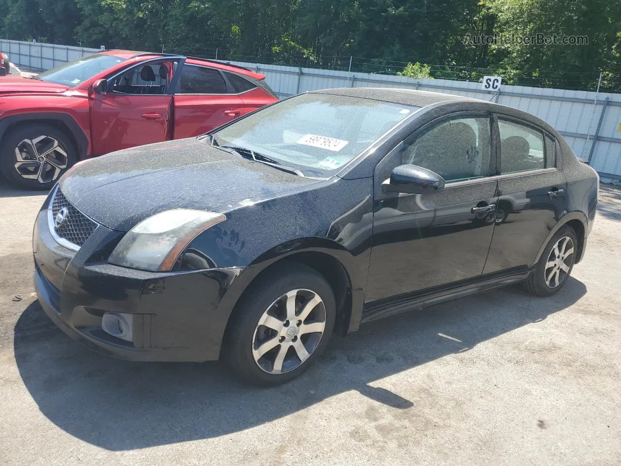 2012 Nissan Sentra 2.0 Black vin: 3N1AB6AP1CL607550