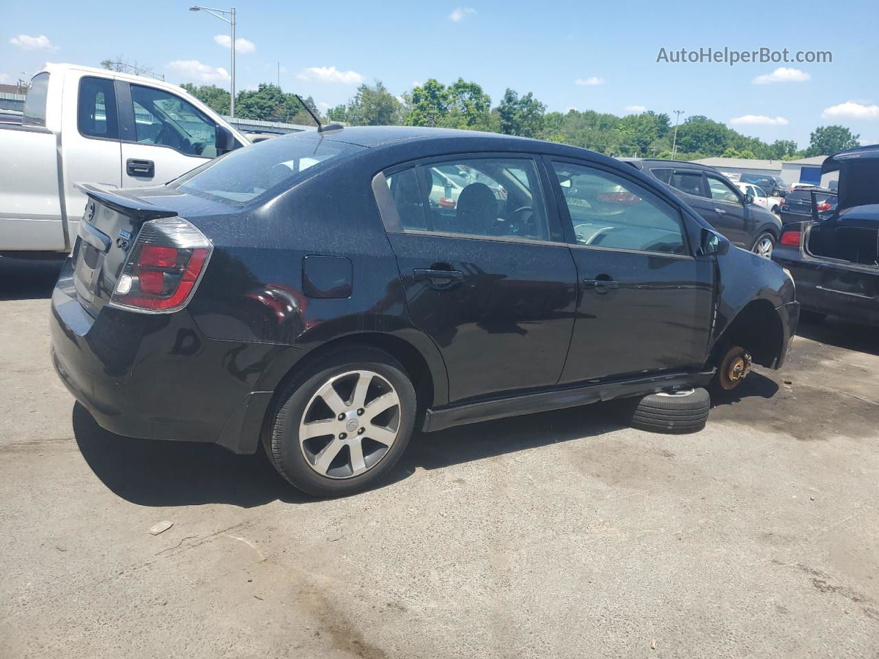 2012 Nissan Sentra 2.0 Black vin: 3N1AB6AP1CL607550