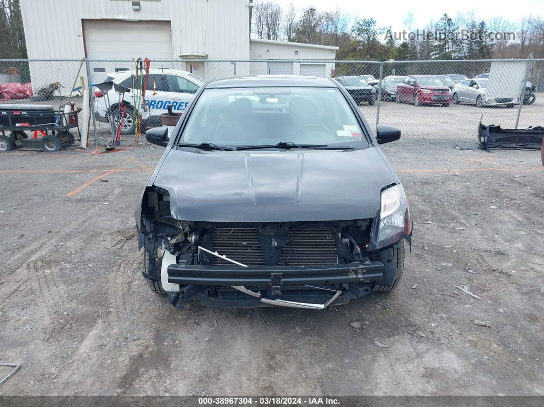 2012 Nissan Sentra 2.0 Sr Black vin: 3N1AB6AP1CL610299