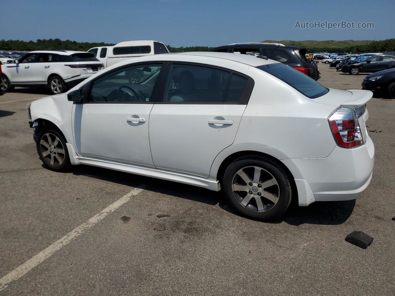 2012 Nissan Sentra 2.0 White vin: 3N1AB6AP1CL622050