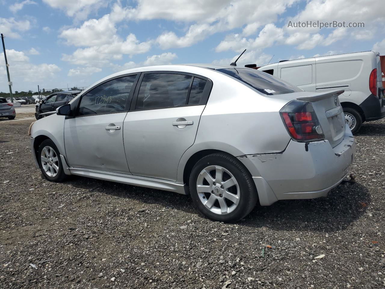 2012 Nissan Sentra 2.0 Silver vin: 3N1AB6AP1CL647210