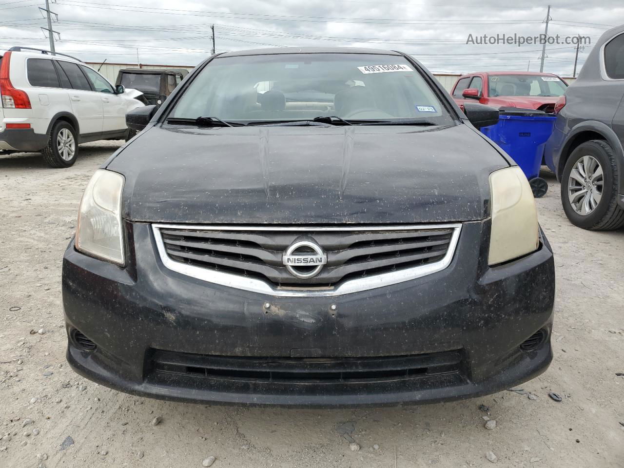 2012 Nissan Sentra 2.0 Черный vin: 3N1AB6AP1CL651306