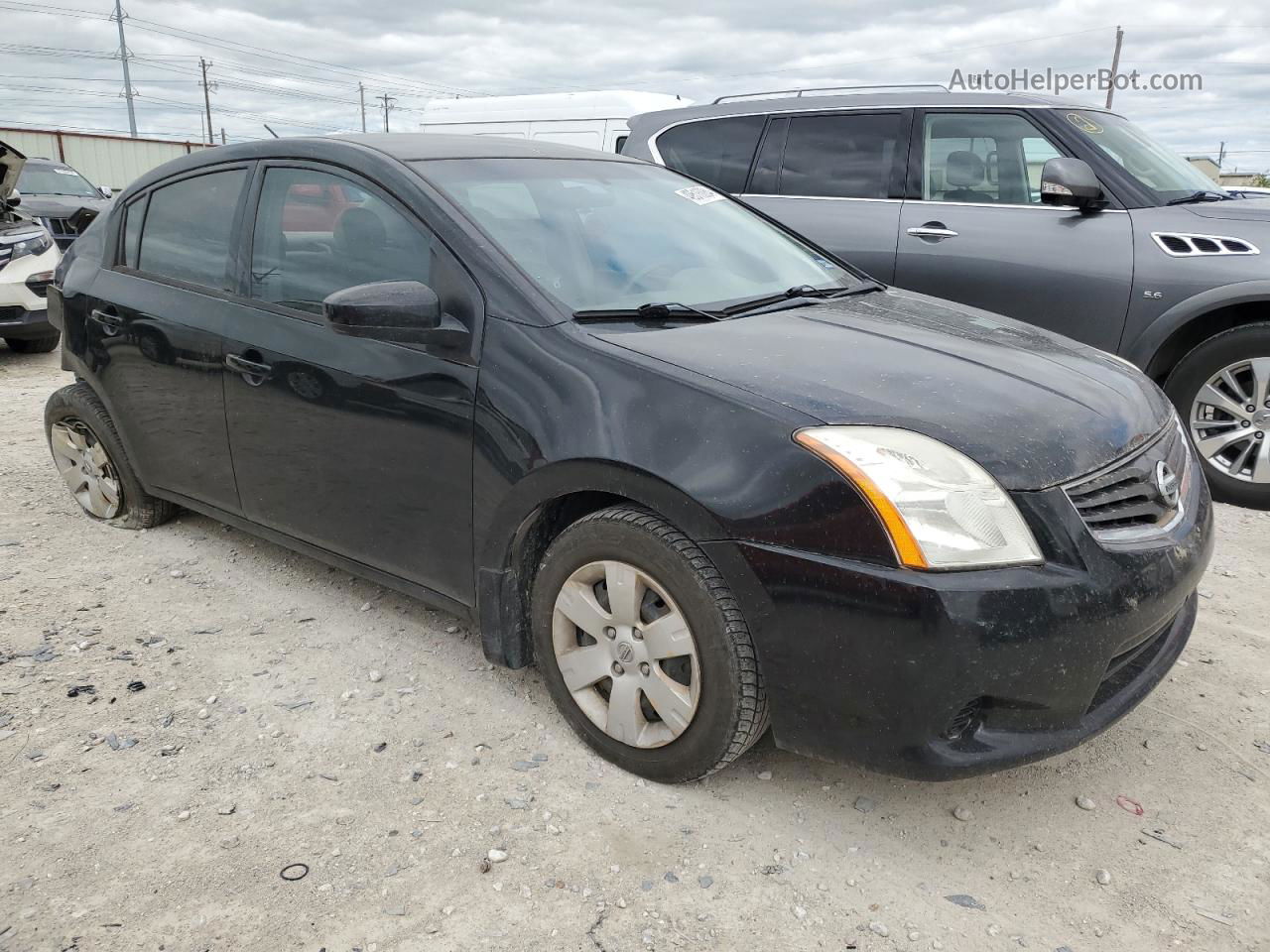 2012 Nissan Sentra 2.0 Черный vin: 3N1AB6AP1CL651306