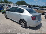 2012 Nissan Sentra 2.0 Sr Silver vin: 3N1AB6AP1CL655985