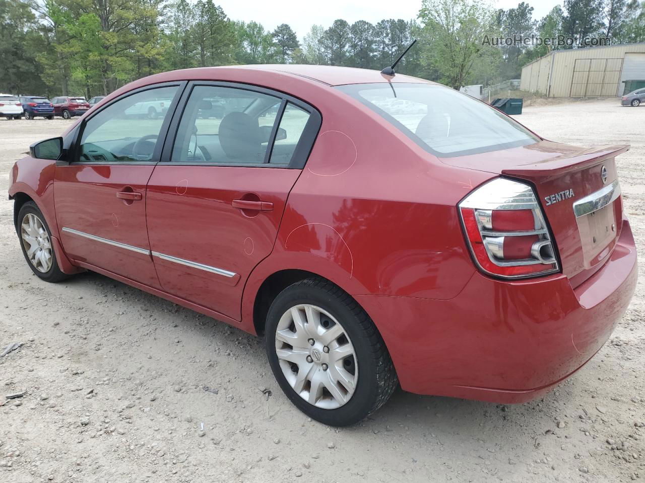 2012 Nissan Sentra 2.0 Burgundy vin: 3N1AB6AP1CL677923