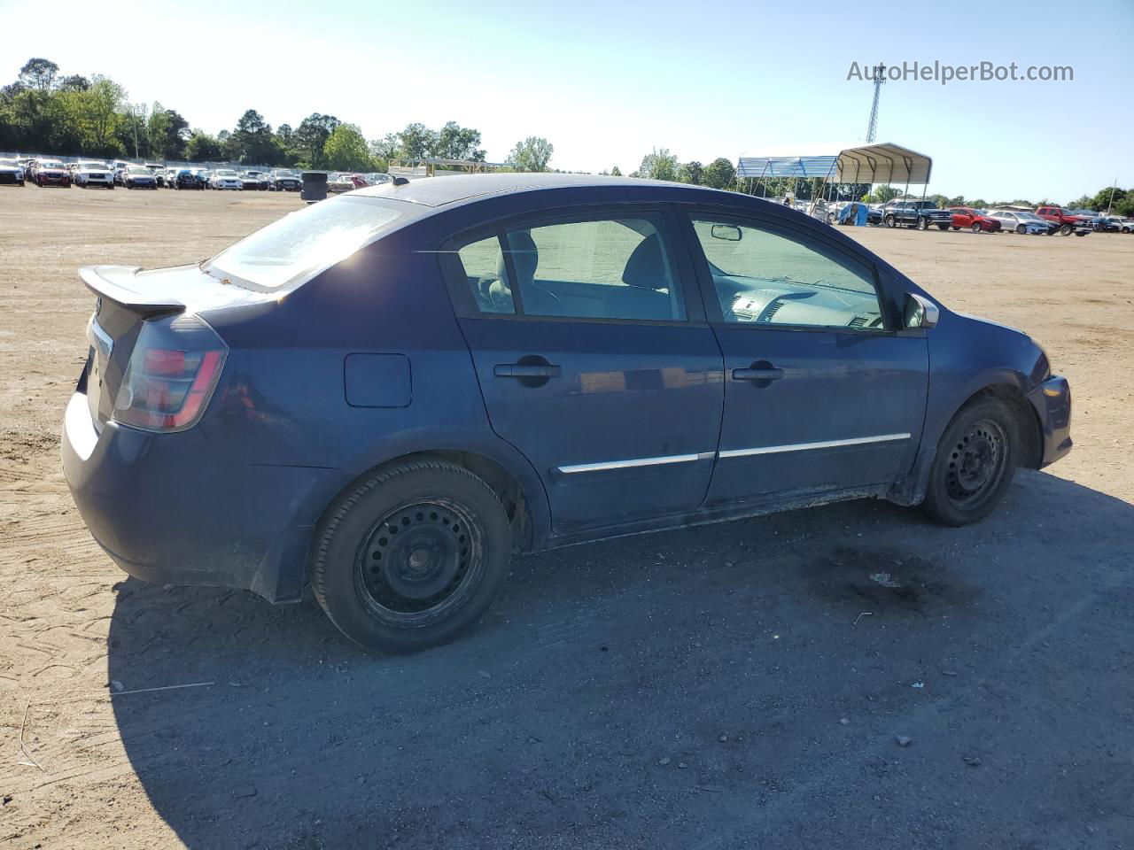 2012 Nissan Sentra 2.0 Синий vin: 3N1AB6AP1CL731608