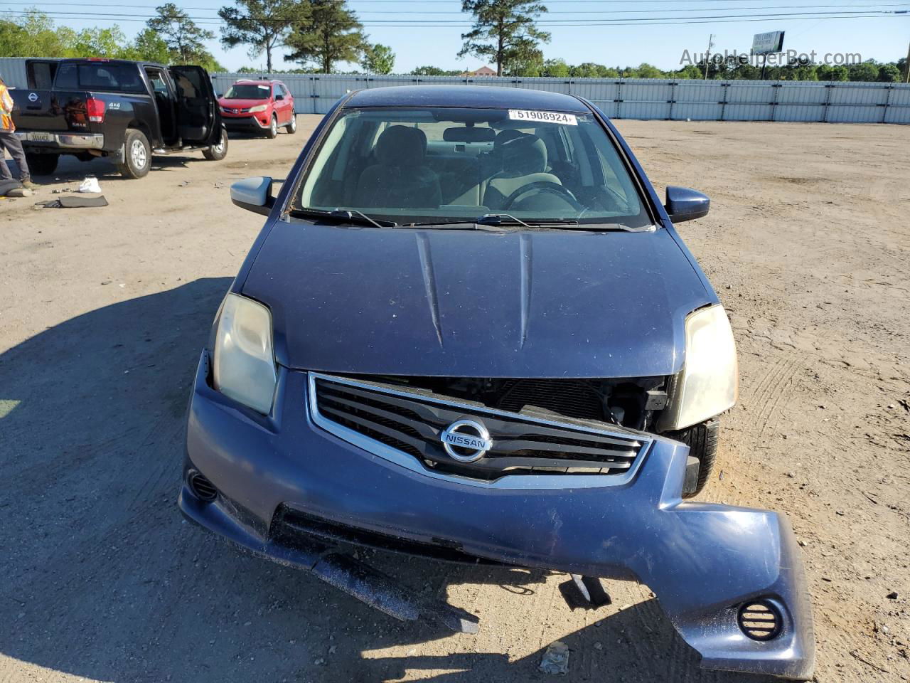 2012 Nissan Sentra 2.0 Blue vin: 3N1AB6AP1CL731608