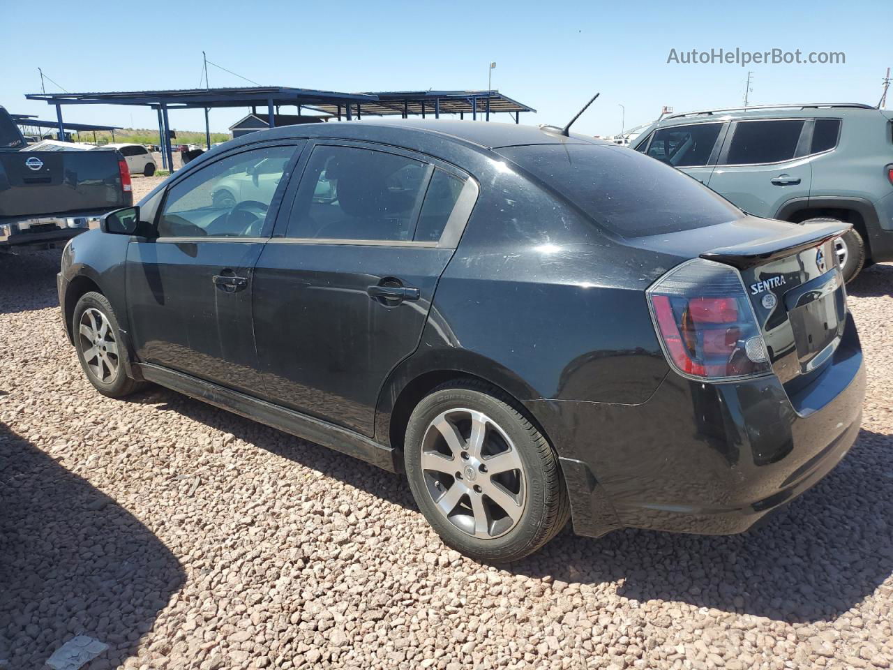 2012 Nissan Sentra 2.0 Черный vin: 3N1AB6AP1CL736470