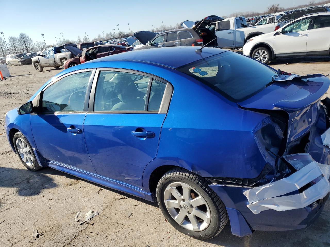 2012 Nissan Sentra 2.0 Blue vin: 3N1AB6AP1CL736811