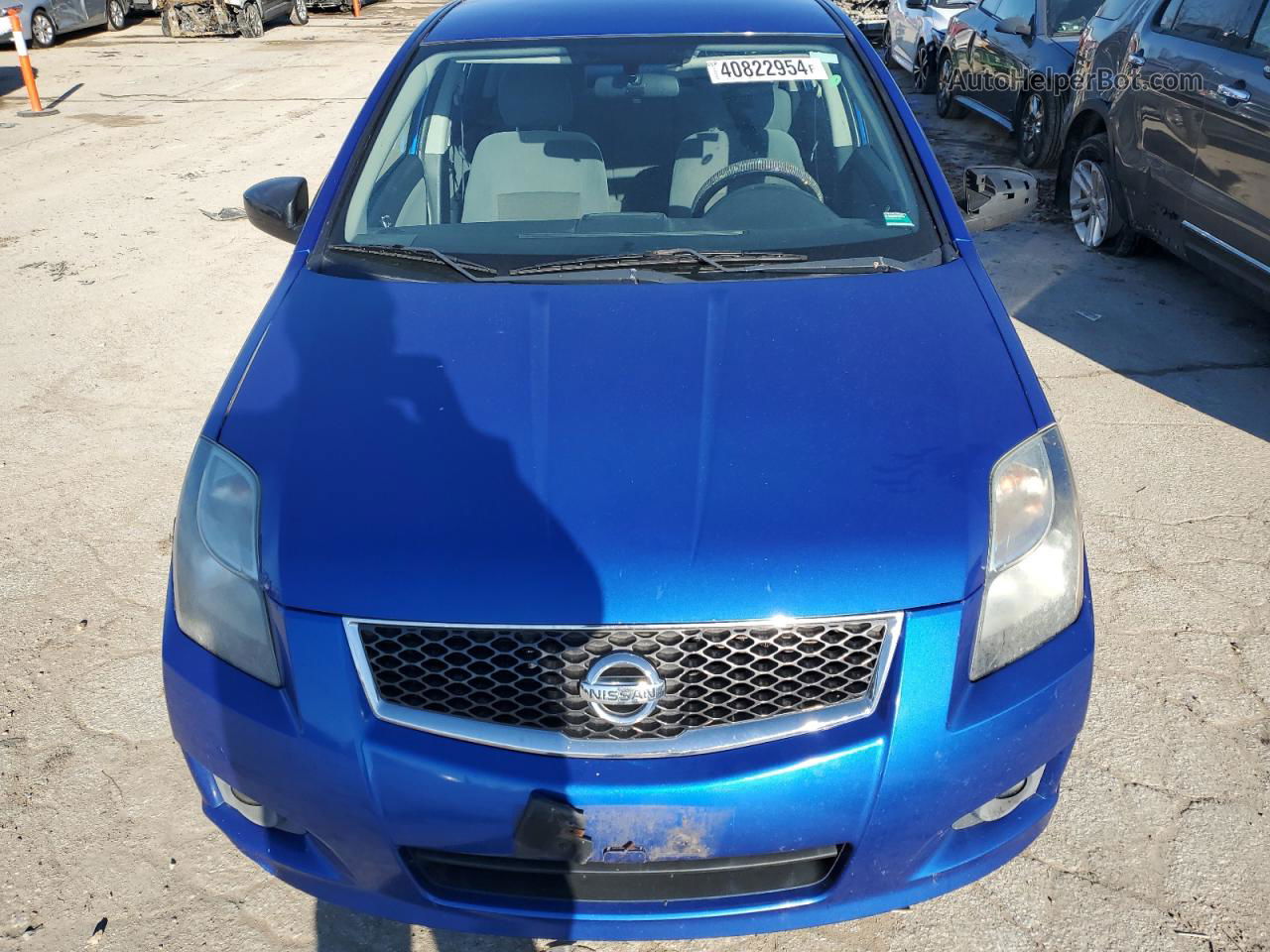 2012 Nissan Sentra 2.0 Blue vin: 3N1AB6AP1CL736811