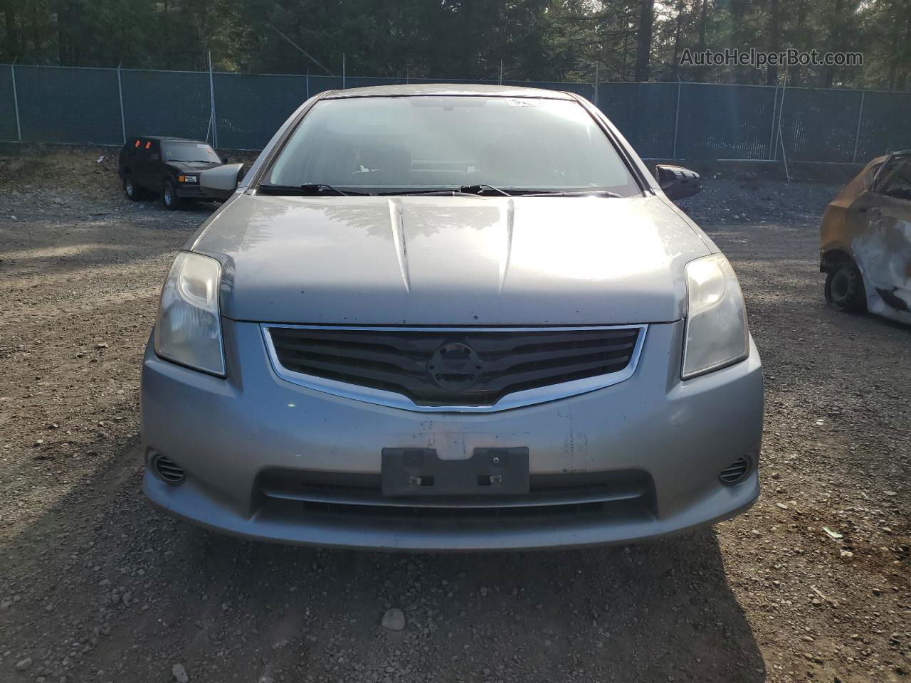 2012 Nissan Sentra 2.0 Silver vin: 3N1AB6AP1CL738476