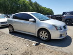 2012 Nissan Sentra 2.0 Silver vin: 3N1AB6AP1CL764947