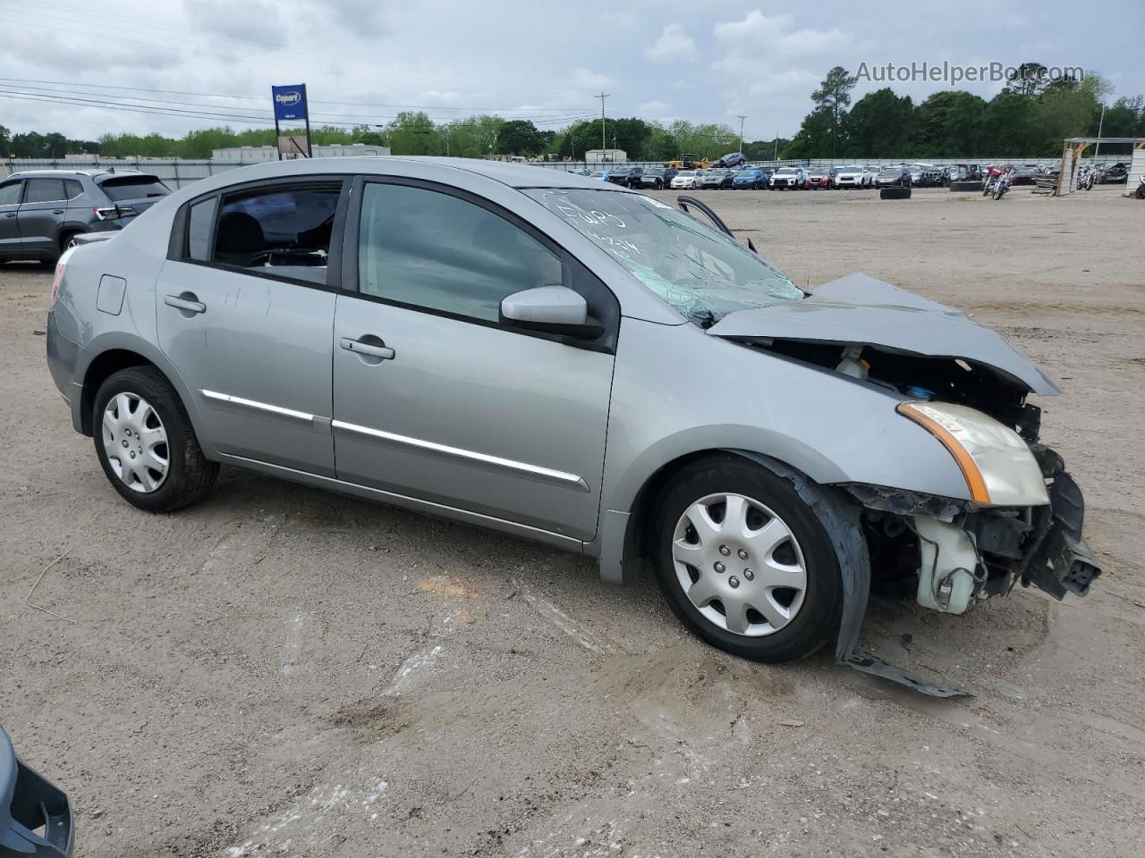 2012 Nissan Sentra 2.0 Серый vin: 3N1AB6AP2CL635762