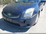 2012 Nissan Sentra 2.0 S Синий vin: 3N1AB6AP2CL641481