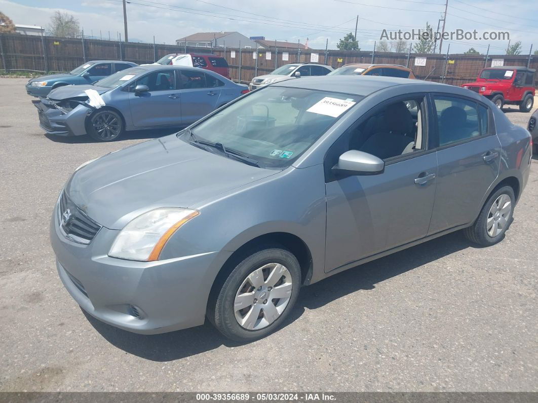 2012 Nissan Sentra 2.0 Gray vin: 3N1AB6AP2CL664274