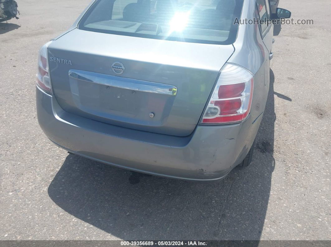 2012 Nissan Sentra 2.0 Серый vin: 3N1AB6AP2CL664274