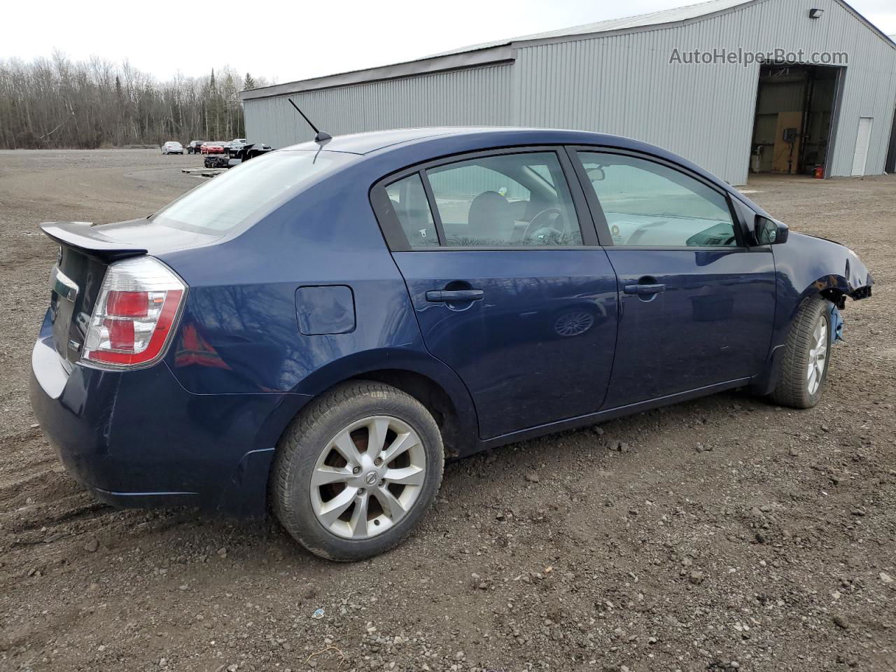 2012 Nissan Sentra 2.0 Blue vin: 3N1AB6AP2CL670124