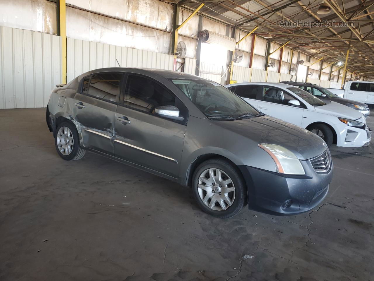 2012 Nissan Sentra 2.0 Gray vin: 3N1AB6AP2CL713781