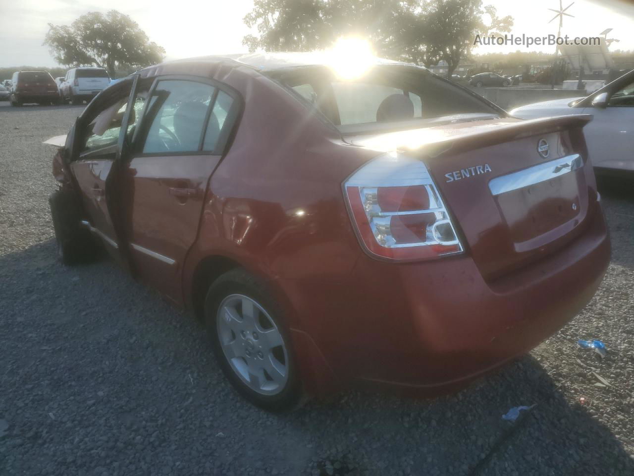 2012 Nissan Sentra 2.0 Red vin: 3N1AB6AP2CL722402