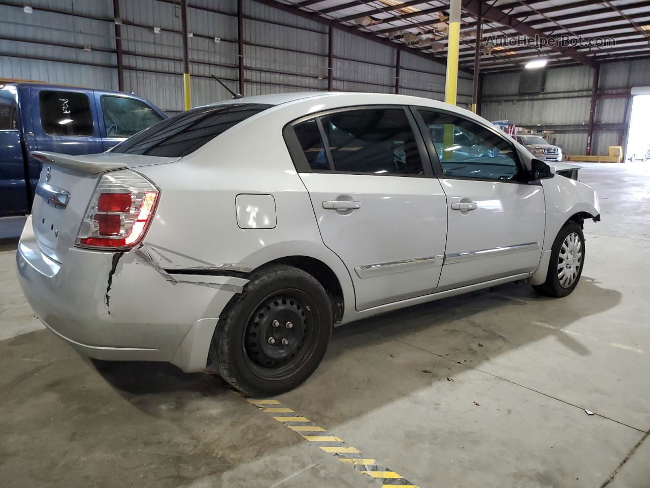 2012 Nissan Sentra 2.0 Silver vin: 3N1AB6AP2CL764794