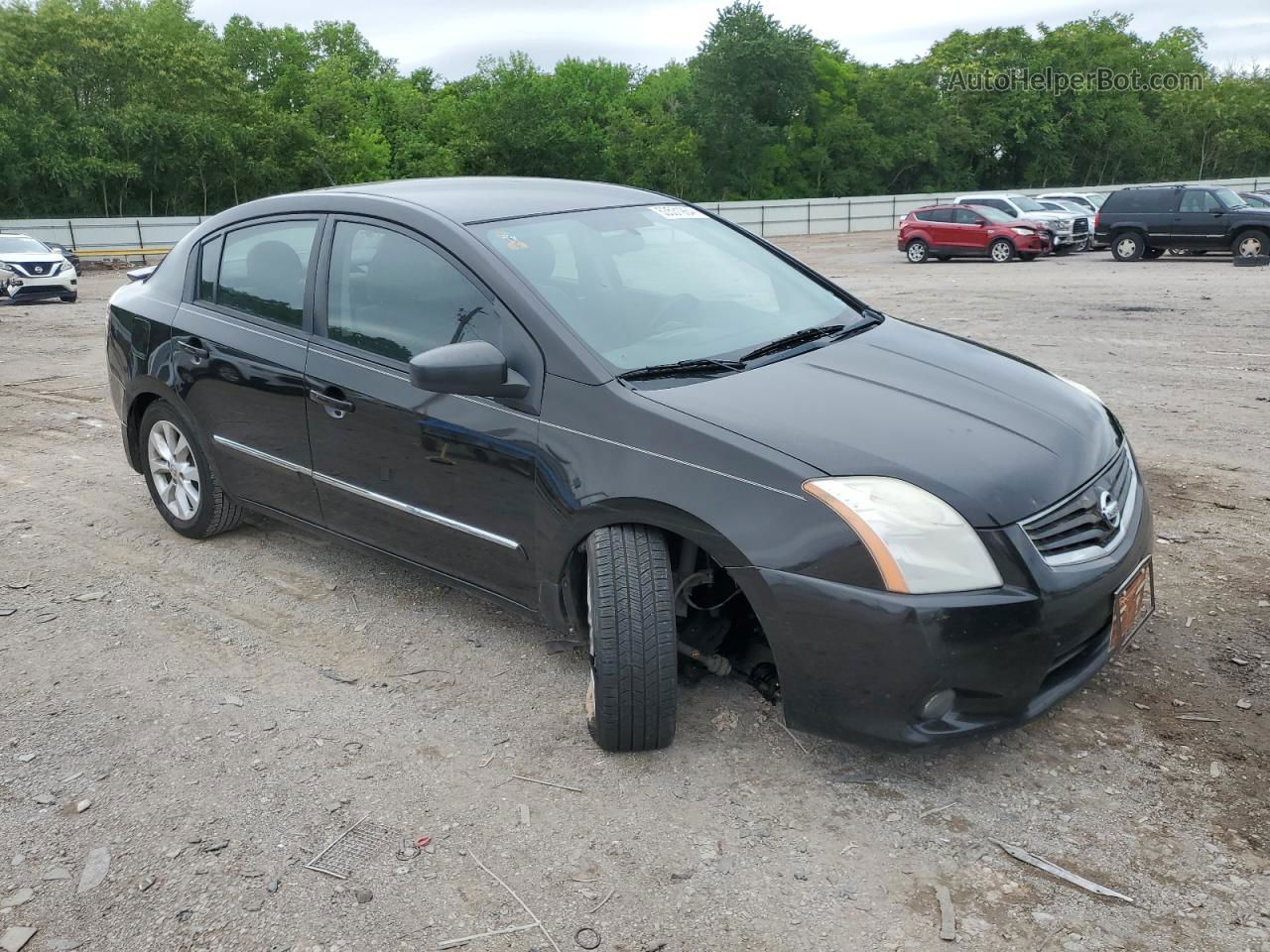 2012 Nissan Sentra 2.0 Black vin: 3N1AB6AP3CL608926