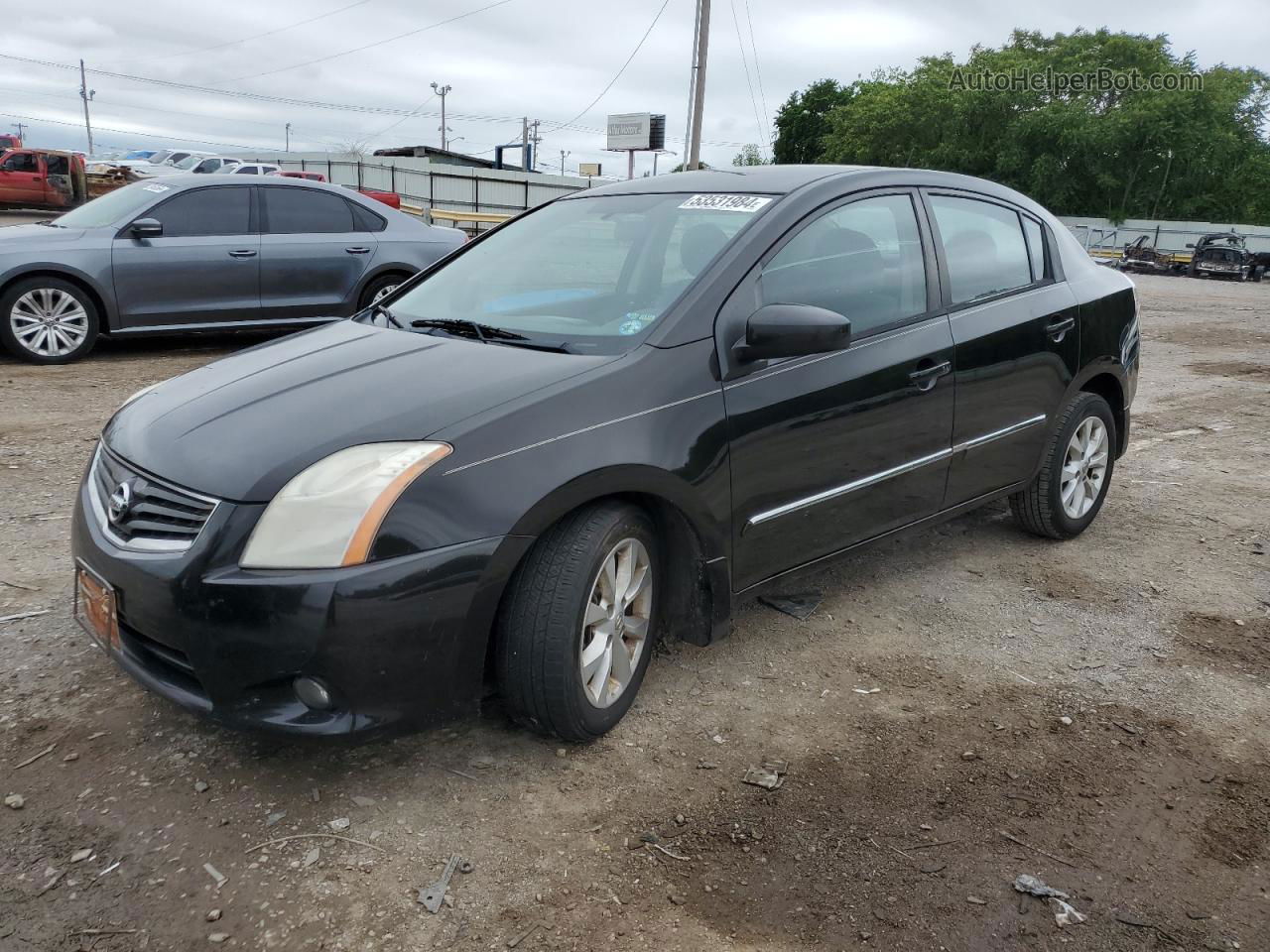 2012 Nissan Sentra 2.0 Black vin: 3N1AB6AP3CL608926