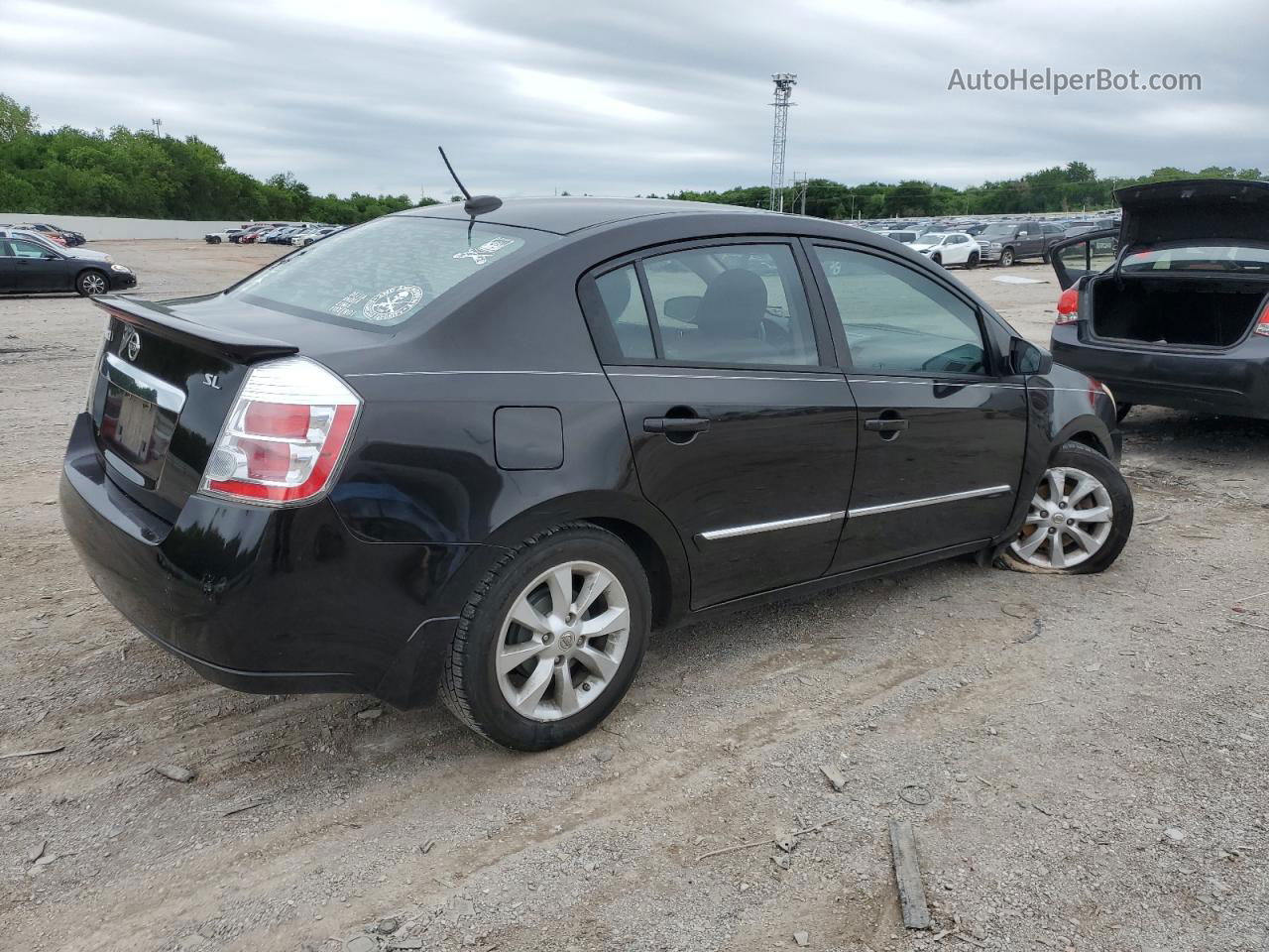 2012 Nissan Sentra 2.0 Black vin: 3N1AB6AP3CL608926