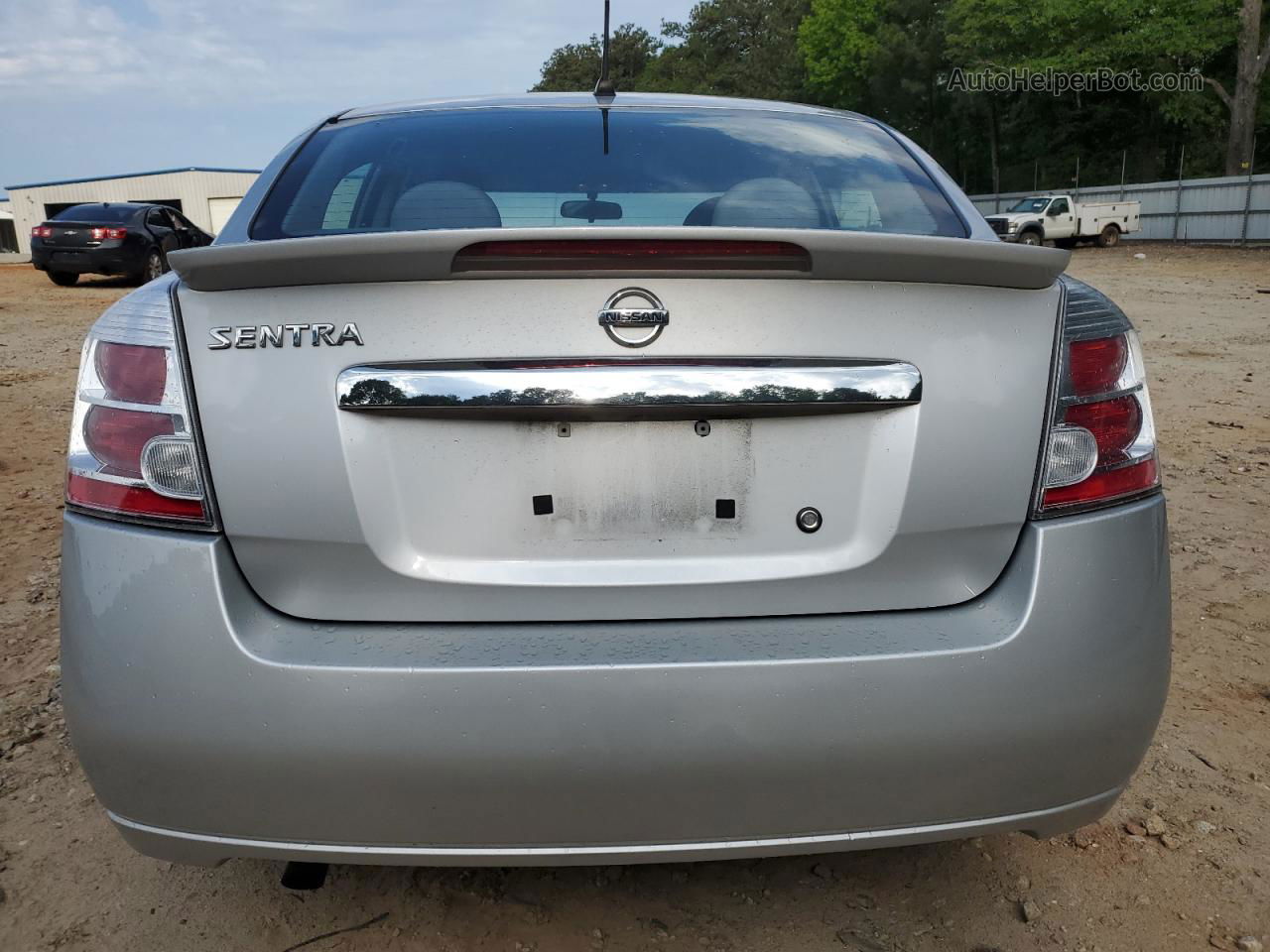 2012 Nissan Sentra 2.0 Silver vin: 3N1AB6AP3CL627492