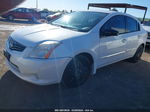 2012 Nissan Sentra 2.0 S White vin: 3N1AB6AP3CL633390