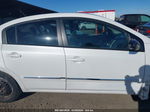 2012 Nissan Sentra 2.0 S White vin: 3N1AB6AP3CL633390