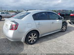 2012 Nissan Sentra 2.0 Sr Silver vin: 3N1AB6AP3CL666406