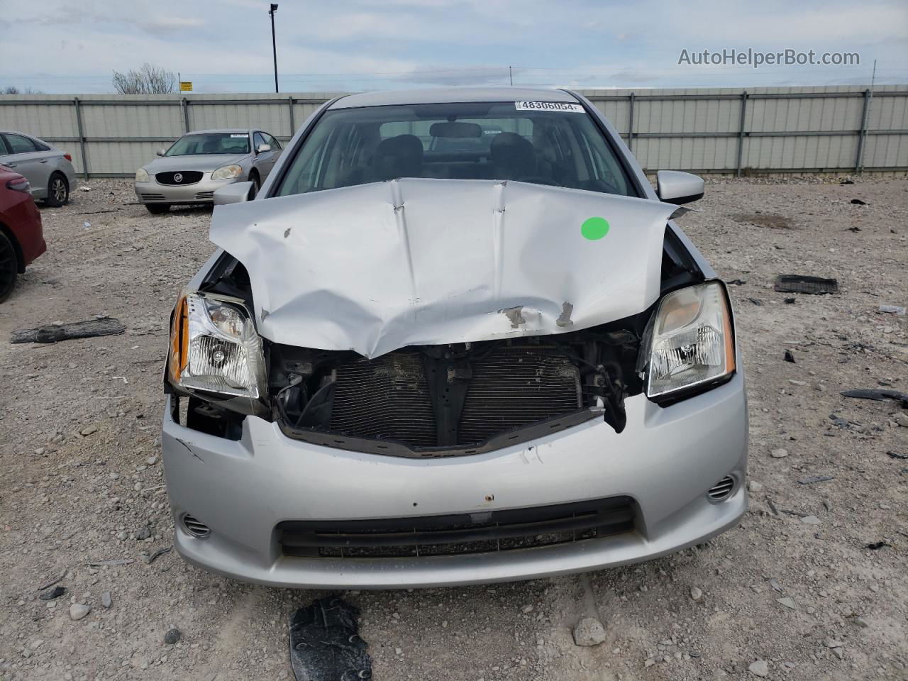 2012 Nissan Sentra 2.0 Silver vin: 3N1AB6AP3CL756008