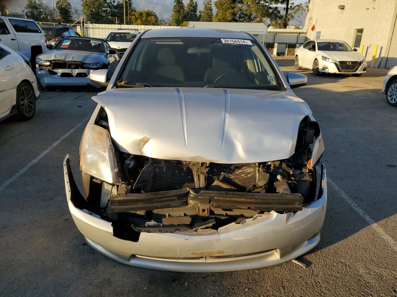 2012 Nissan Sentra 2.0 Silver vin: 3N1AB6AP3CL772676