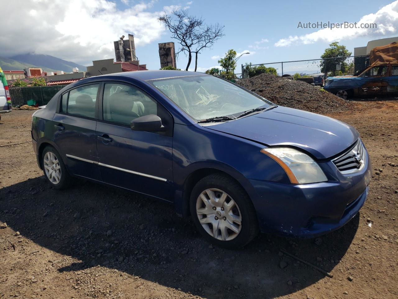 2012 Nissan Sentra 2.0 Blue vin: 3N1AB6AP4CL687491