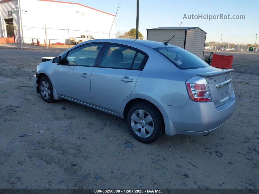 2012 Nissan Sentra 2.0 Silver vin: 3N1AB6AP4CL694019