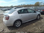 2012 Nissan Sentra 2.0 Sr Silver vin: 3N1AB6AP4CL718433