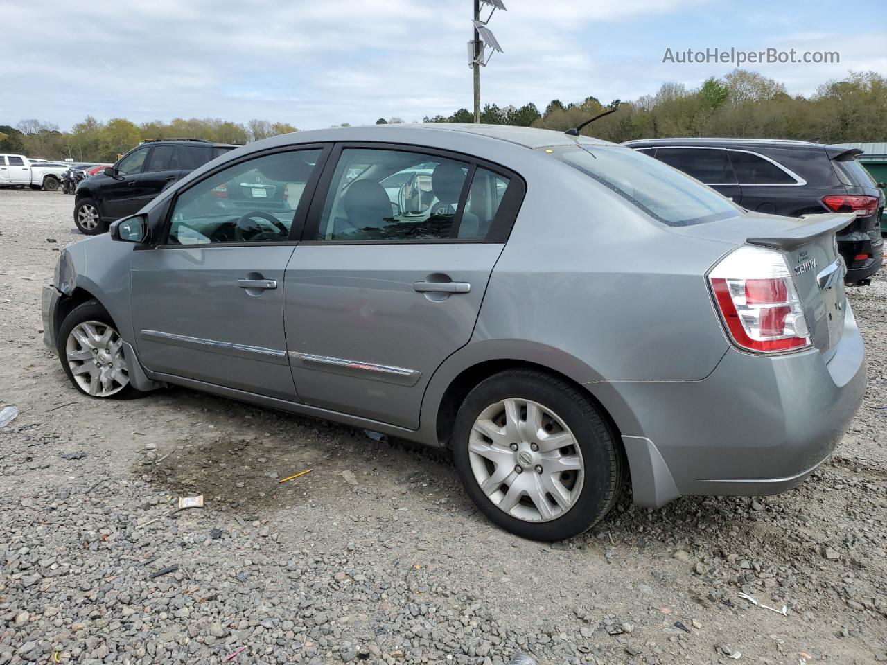 2012 Nissan Sentra 2.0 Серебряный vin: 3N1AB6AP4CL726628