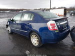 2012 Nissan Sentra 2.0 S Blue vin: 3N1AB6AP4CL732154