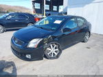 2012 Nissan Sentra 2.0 Sr Black vin: 3N1AB6AP4CL735992