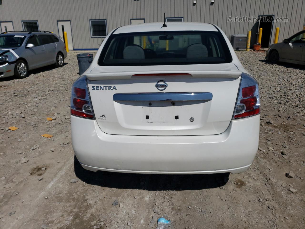 2012 Nissan Sentra 2.0 White vin: 3N1AB6AP4CL771861