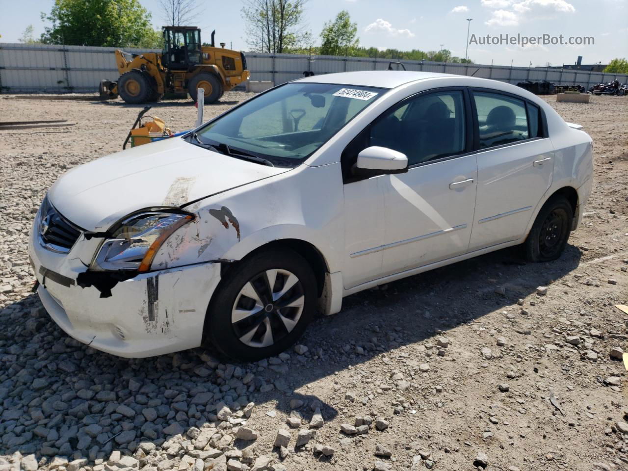 2012 Nissan Sentra 2.0 White vin: 3N1AB6AP4CL771861