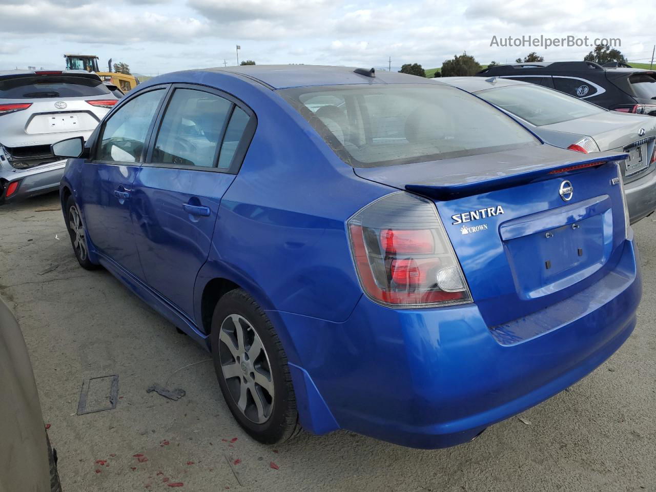 2012 Nissan Sentra 2.0 Blue vin: 3N1AB6AP4CL773948